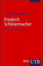 Friedrich Schleiermacher Cover des Buches Friedrich Schleiermacher (ISBN: 9783825222857)