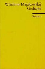Gedichte Cover des Buches Gedichte (ISBN: 9783150093245)
