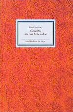 Gedichte, die von Liebe reden Cover des Buches Gedichte, die von Liebe reden (ISBN: 9783458191742)