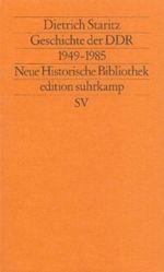 Geschichte der DDR Cover des Buches Geschichte der DDR (ISBN: 9783518112601)