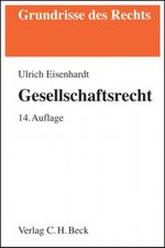 Gesellschaftsrecht Cover des Buches Gesellschaftsrecht (ISBN: 9783406589843)