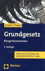 Grundgesetz Cover des Buches Grundgesetz (ISBN: 9783832953034)
