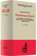 Handelsgesetzbuch Cover des Buches Handelsgesetzbuch (ISBN: 9783406624162)