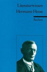 Hermann Hesse Cover des Buches Hermann Hesse (ISBN: 9783150152089)