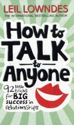 How to Talk to Anyone Cover des Buches How to Talk to Anyone (ISBN: 9780722538074)