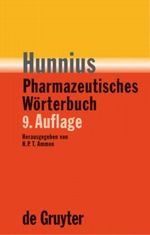 Hunnius Pharmazeutisches Wörterbuch Cover des Buches Hunnius Pharmazeutisches Wörterbuch (ISBN: 9783110174755)