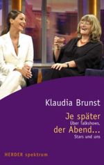 Je später der Abend... Cover des Buches Je später der Abend... (ISBN: 9783451055843)