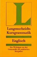 Langenscheidts Kurzgrammatik Englisch Cover des Buches Langenscheidts Kurzgrammatik Englisch (ISBN: 9783468351204)
