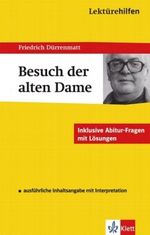 Lektürehilfen Friedrich Dürrenmatt "Der Besuch der alten Dame" Cover des Buches Lektürehilfen Friedrich Dürrenmatt "Der Besuch der alten Dame" (ISBN: 9783129230541)