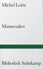Mannesalter Cover des Buches Mannesalter (ISBN: 9783518014271)