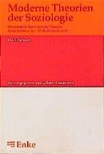 Moderne Theorien der Soziologie Cover des Buches Moderne Theorien der Soziologie (ISBN: 9783432252711)