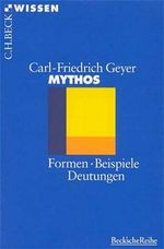 Mythos Cover des Buches Mythos (ISBN: 9783406403323)