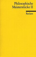 Philosophische Meisterstücke Cover des Buches Philosophische Meisterstücke (ISBN: 9783150181522)