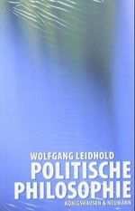 Politische Philosophie Cover des Buches Politische Philosophie (ISBN: 9783826027550)