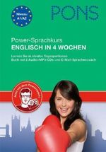 PONS Powerkurs Englisch in 4 Wochen Cover des Buches PONS Powerkurs Englisch in 4 Wochen (ISBN: 9783125613157)