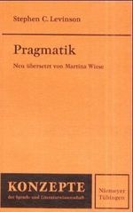 Pragmatik Cover des Buches Pragmatik (ISBN: 9783484220393)
