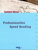 Professionelles Speed-Reading Cover des Buches Professionelles Speed-Reading (ISBN: 9783478860154)