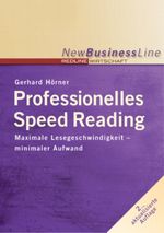 Professionelles Speed Reading Cover des Buches Professionelles Speed Reading (ISBN: 9783636012036)