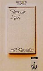 Romantik, Lyrik Cover des Buches Romantik, Lyrik (ISBN: 9783123517808)