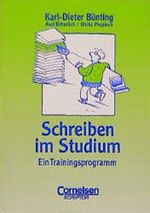 Schreiben im Studium. Ein Trainingsprogramm Cover des Buches Schreiben im Studium. Ein Trainingsprogramm (ISBN: 9783589209972)