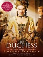 The Duchess Cover des Buches The Duchess (ISBN: 9781400161614)
