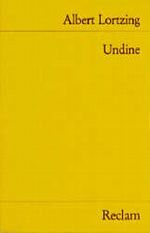 Undine. Cover des Buches Undine. (ISBN: 9783150026267)