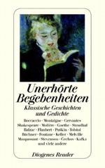 Unerhörte Begebenheiten Cover des Buches Unerhörte Begebenheiten (ISBN: 9783257235739)