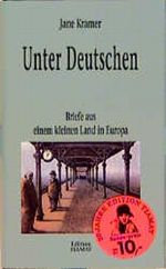 Unter Deutschen. Briefe aus einem kleinen Land in Europa Cover des Buches Unter Deutschen. Briefe aus einem kleinen Land in Europa (ISBN: 9783923118946)