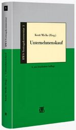 Unternehmenskauf Cover des Buches Unternehmenskauf (ISBN: 9783814584485)