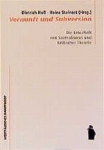 Vernunft und Subversion Cover des Buches Vernunft und Subversion (ISBN: 9783896914187)