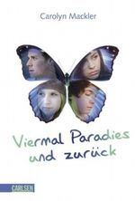 Viermal Paradies und zurück Cover des Buches Viermal Paradies und zurück (ISBN: 9783551582478)