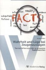 Wahrheit und Lüge bei Zeugenaussagen Cover des Buches Wahrheit und Lüge bei Zeugenaussagen (ISBN: 9783639410440)
