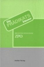ZPO Cover des Buches ZPO (ISBN: 9783766312242)
