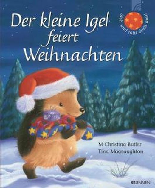 Bücher Bestseller Weihnachten 2022 Der kleine Igel feiert Weihnachten von M Christina Butler bei