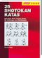 25 Shotokan Katas Cover des Buches 25 Shotokan Katas (ISBN: 9783806821253)