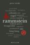Rammstein. 100 Seiten Cover des Buches Rammstein. 100 Seiten (ISBN: 9783150205365)
