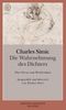 Die Wahrnehmung des Dichters Cover des Buches Die Wahrnehmung des Dichters (ISBN: 9783446206793)