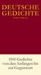 Deutsche Gedichte in einem Band Cover des Buches Deutsche Gedichte in einem Band (ISBN: 9783458174400)
