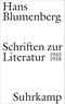 Schriften zur Literatur 1945-1958 Cover des Buches Schriften zur Literatur 1945-1958 (ISBN: 9783518586976)