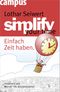 simplify your time Cover des Buches simplify your time (ISBN: 9783593391212)
