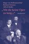 »Mit dir keine Oper zu lang ...« Cover des Buches »Mit dir keine Oper zu lang ...« (ISBN: 9783710901270)