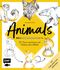 Animals – 25 Tiere zeichnen mit Watercolor-Effekt Cover des Buches Animals – 25 Tiere zeichnen mit Watercolor-Effekt (ISBN: 9783745904222)