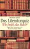 Das Literaturquiz Cover des Buches Das Literaturquiz (ISBN: 9783784429533)