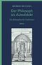 Der Philosoph als Autodidakt Cover des Buches Der Philosoph als Autodidakt (ISBN: 9783787319305)