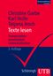 Texte lesen Cover des Buches Texte lesen (ISBN: 9783825231101)