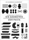 DIE GEOMETRIE DER PASTA Cover des Buches DIE GEOMETRIE DER PASTA (ISBN: 9783832199555)