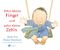 Zehn kleine Finger und zehn kleine Zeh'n Cover des Buches Zehn kleine Finger und zehn kleine Zeh'n (ISBN: 9783848900329)