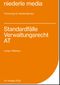 Standardfälle Verwaltungsrecht AT Cover des Buches Standardfälle Verwaltungsrecht AT (ISBN: 9783867240628)