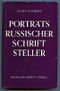 Porträts russischer Schriftsteller Cover des Buches Porträts russischer Schriftsteller (ISBN: B0000BSK59)