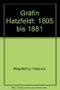 Gräfin Hatzfeldt Cover des Buches Gräfin Hatzfeldt (ISBN: 9783801201425)